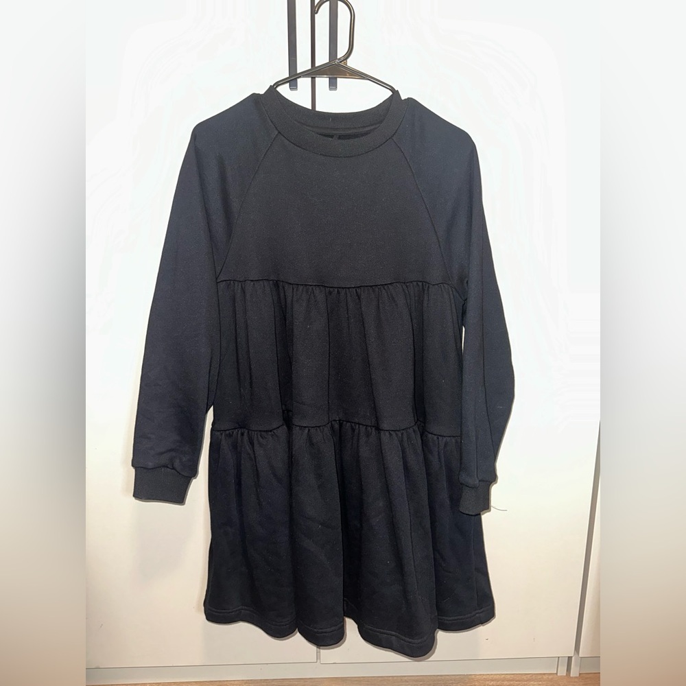 CYNTHIA ROWLEY Vail Cozy Swing Black Dress Size XS - Picture 5 of 8